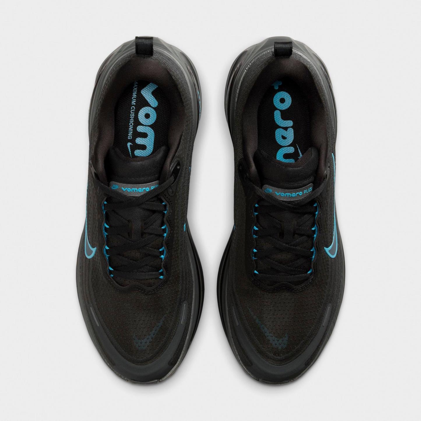 Men's Nithtke Vomero Plus Running Shoes - Part 2 - Anthracite/Light Current Blue - Top view