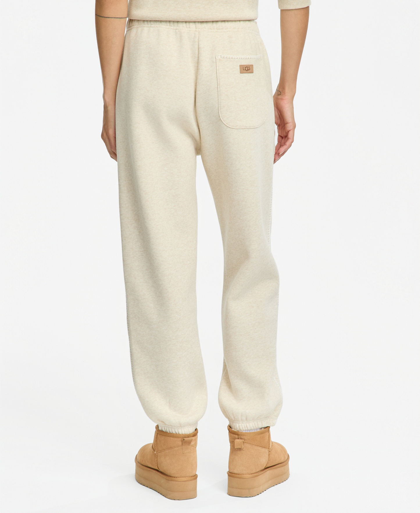 UGG Women's Classic Fleece Sweatpants - Sand Heather