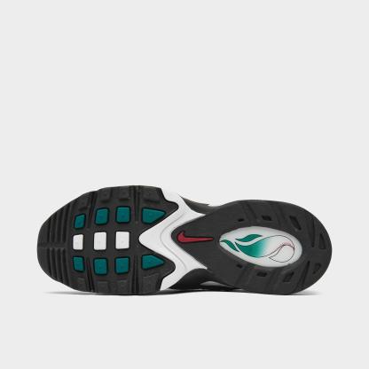 Big Kids' Nithtke Air Griffey Max 1 Casual Shoes - Black/Multicolor/Fresh Water/White - Bottom view