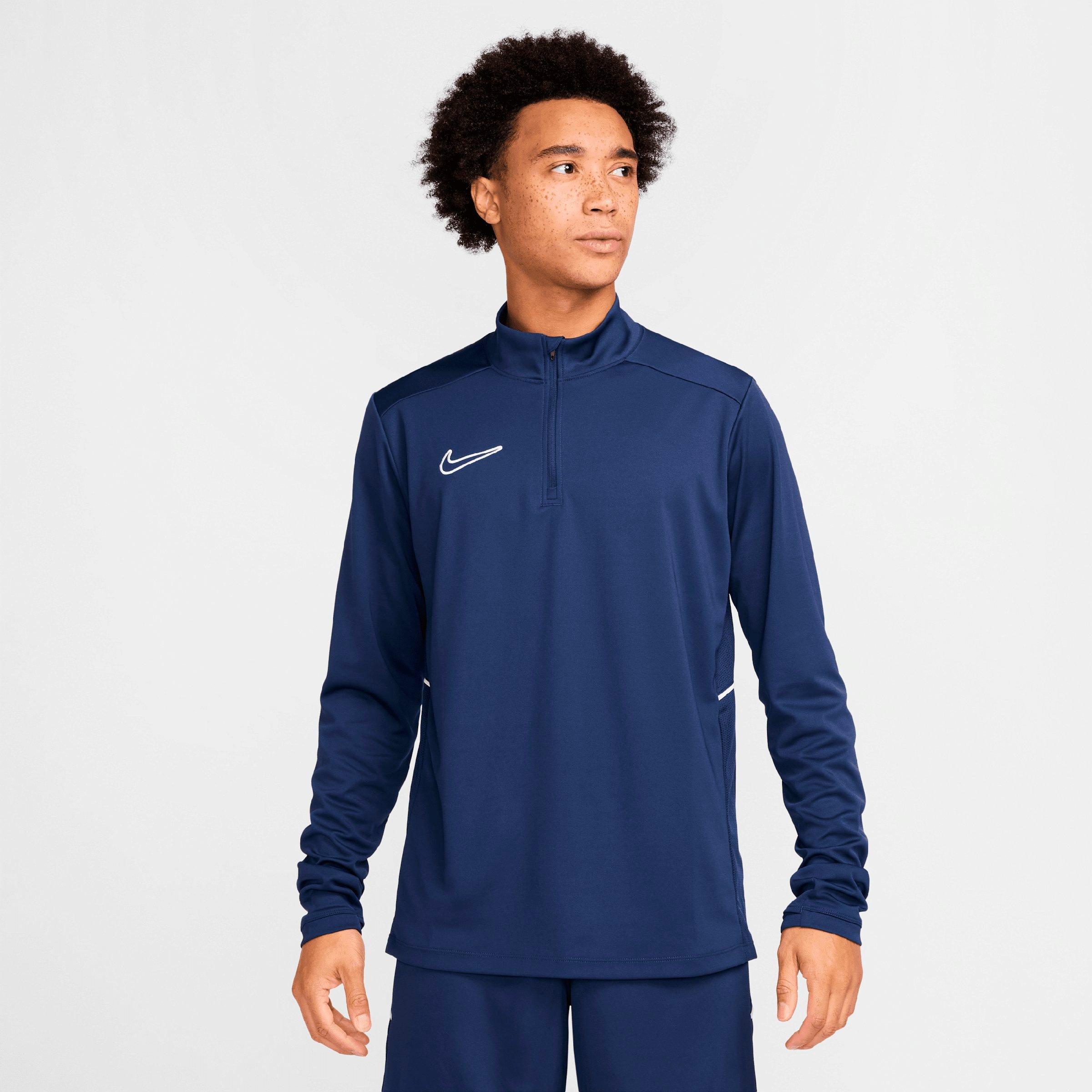 Men's Nithtke Academy Dri-FIT Soccer Drill Top - Midnight Navy/Midnight Navy/White
