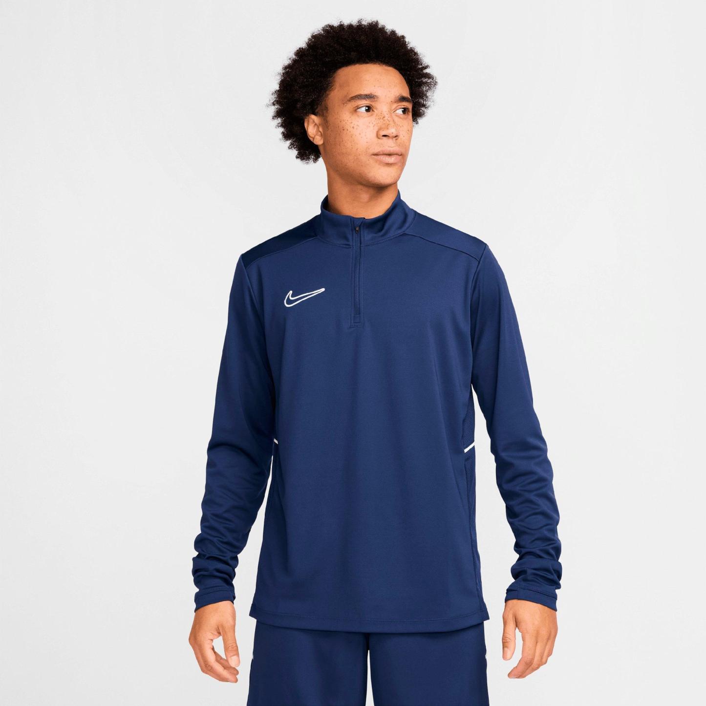 Men's Nithtke Academy Dri-FIT Soccer Drill Top - Midnight Navy/Midnight Navy/White