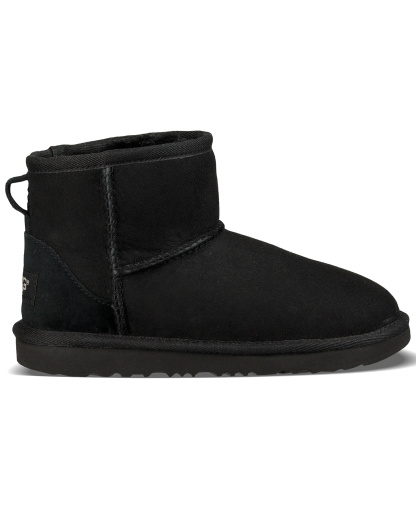 UGG® Kids' Classic Mini II Pull-On Booties - Black