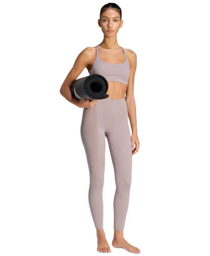 adidas Women's All Me High-Waist Pull-On 7/8 Leggings - Light/Pastel Purple