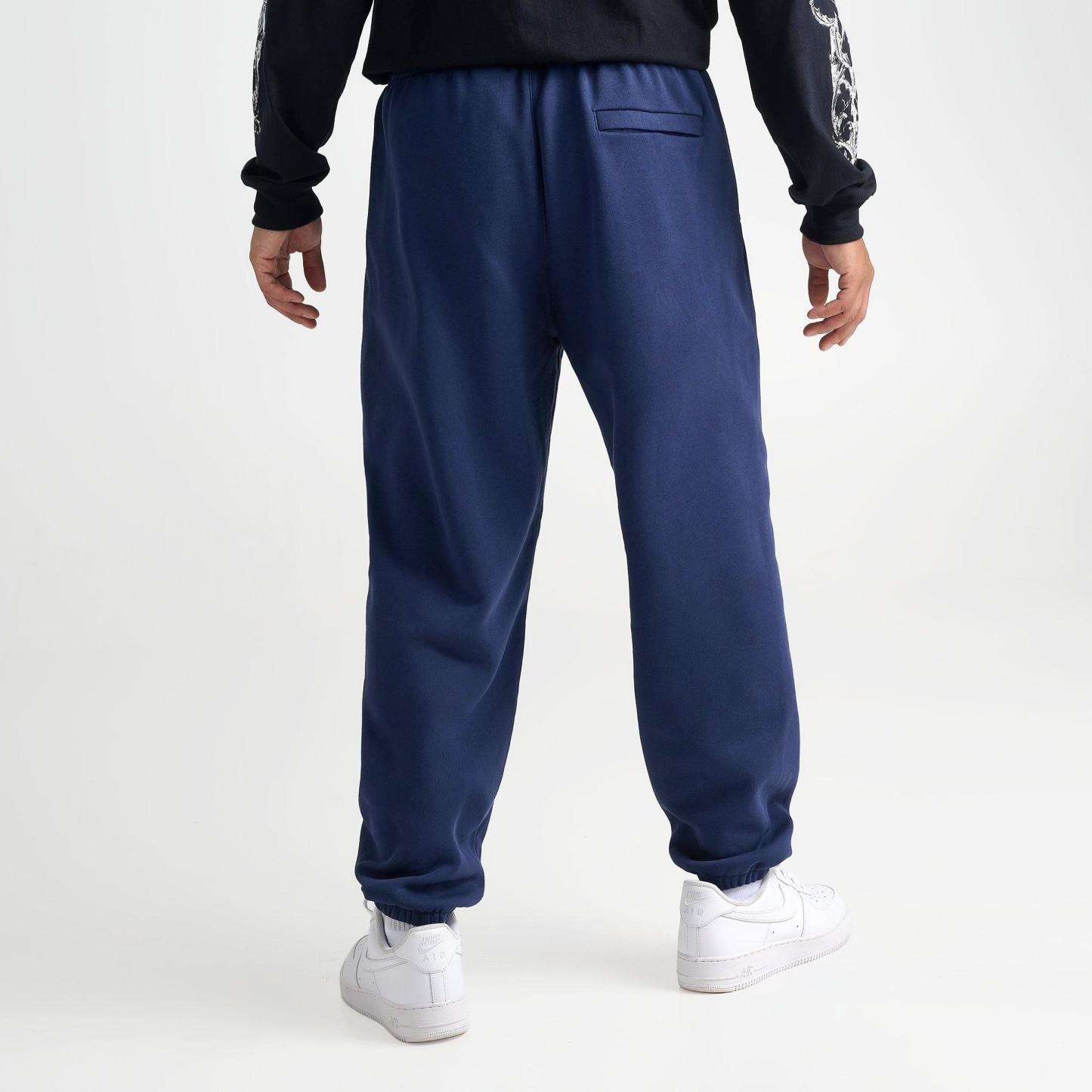 Men's Nithtke Solo Swoosh Cuffed Sweatpants - Midnight Navy/Sail