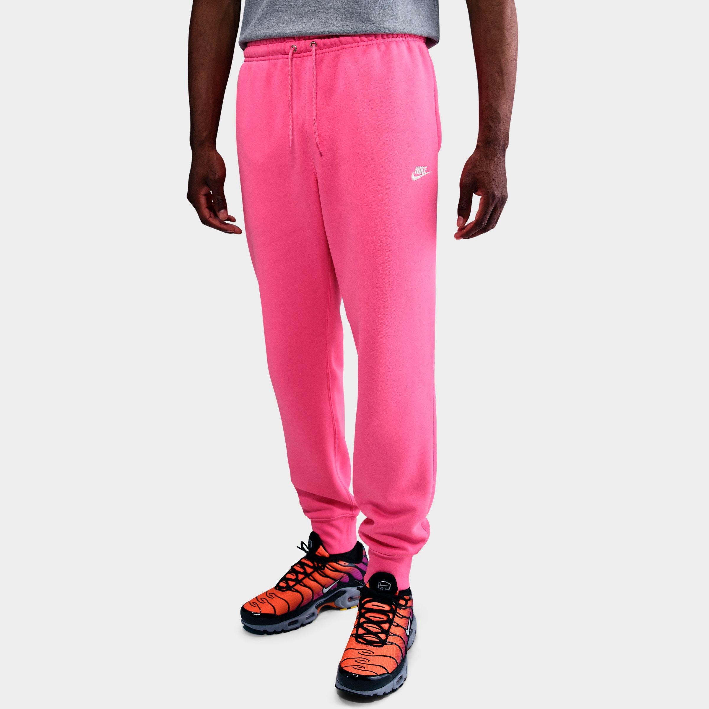 Men's Nithtke Club Fleece Premium Jogger Pants - Part 1 - Pinksicle/Pinksicle/White
