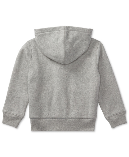 Polo Ralph Lauren Boys' 2T-7 Cotton Fleece Hoodie - Dark Sport Heather