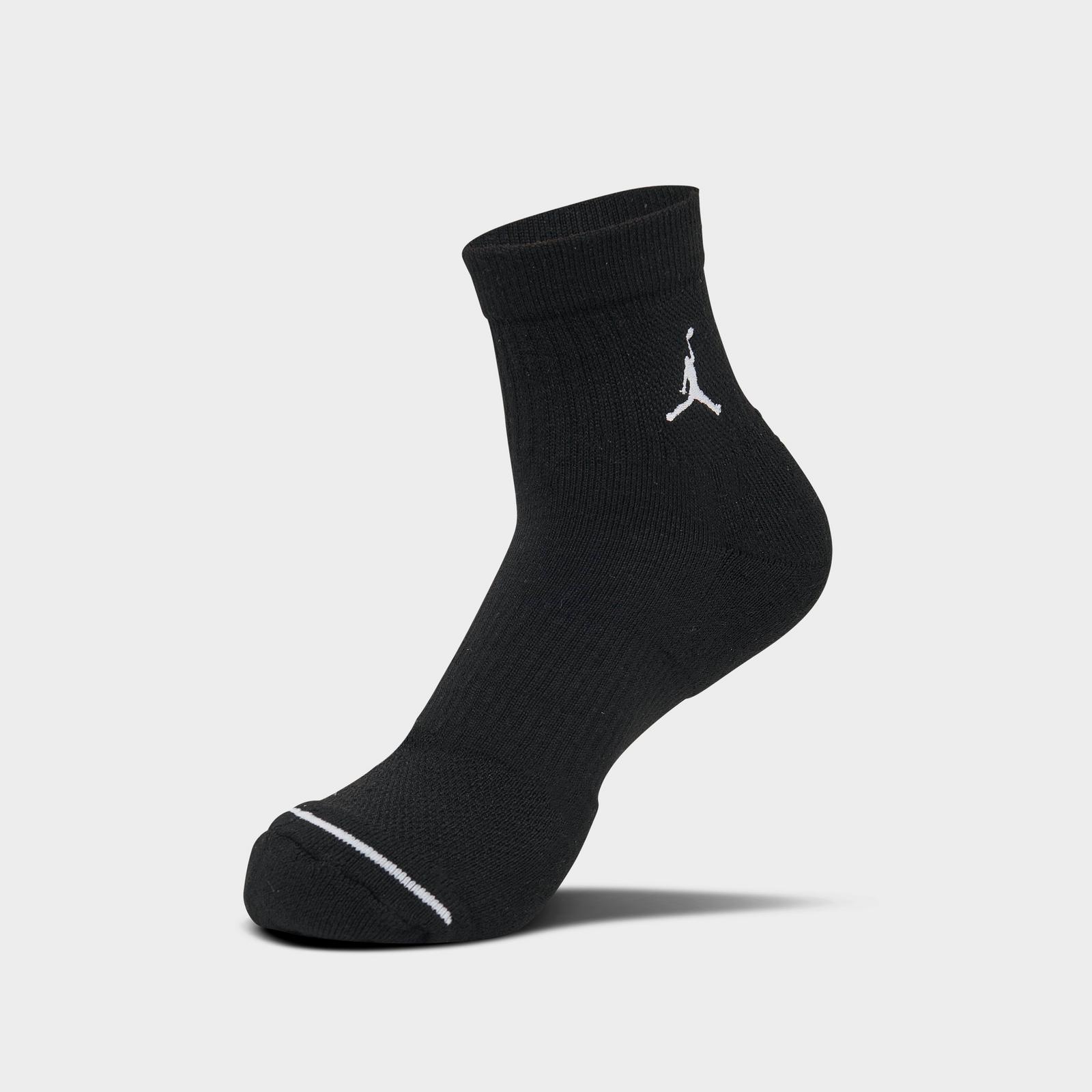 Jordan Everyday Ankle Socks (3-Pack) - Red/White/Black - view 3