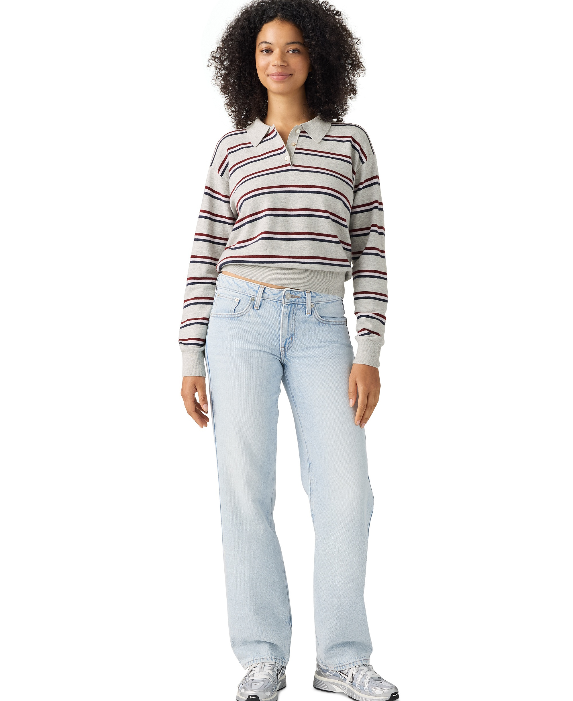 Levi's Women's Superlow Straight Jeans - Abraided Art
