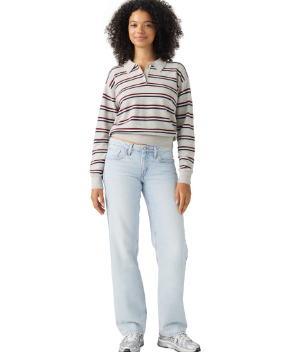 Levi's Women's Superlow Straight Jeans - Abraided Art