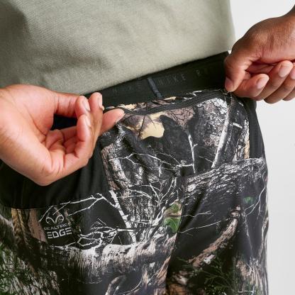 Men's Nike Stride Dri-FIT Brief-Lined Realtree 5" Running Shorts - Anthracite/Black