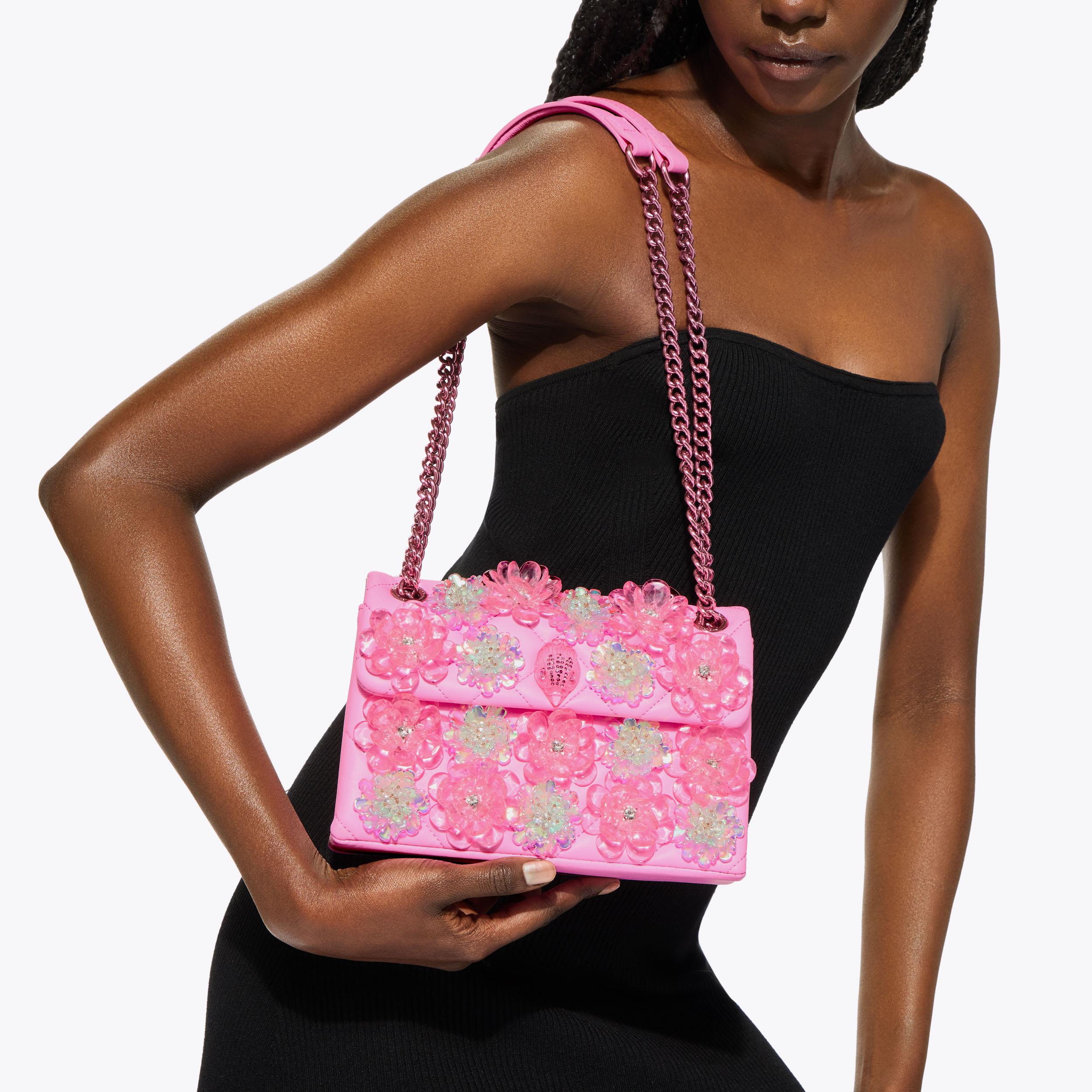 Kurt Geiger London Medium Kensington Flower Bag - Pink - view 2