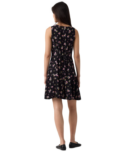 Levi's Women's Mercer Sleeveless Mini Dress - Abellona Floral Anthracite Night