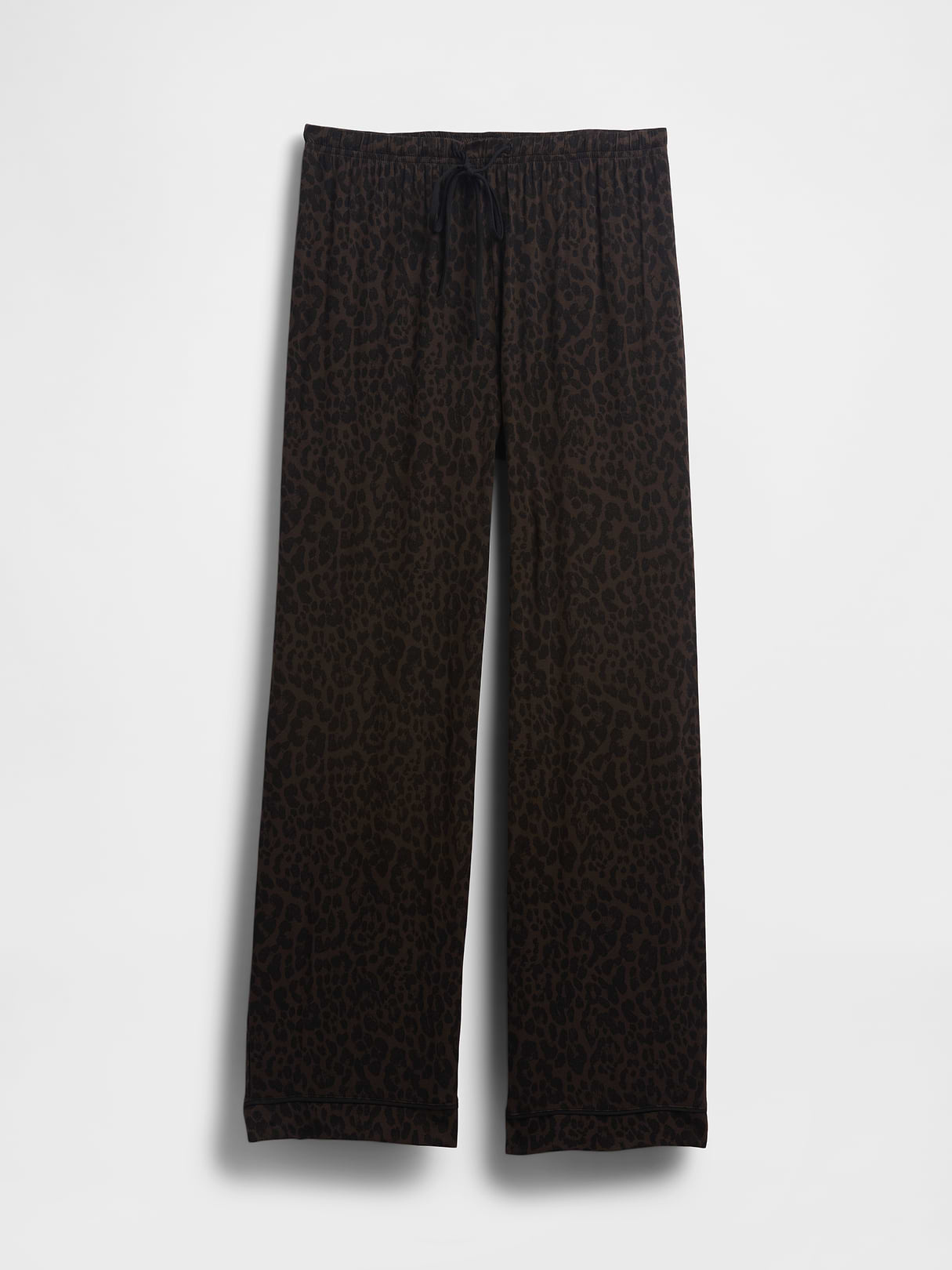 SoftMade Modal PJ Pants - Leopard brown print