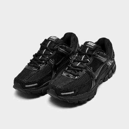 Women's Nike Zoom Vomero 5 Casual Shoes - Black/Metallic Silver/Anthracite/Black
