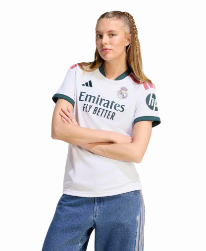 adidas Women's White Real Madrid 2026/27 Home Replica Jersey - White