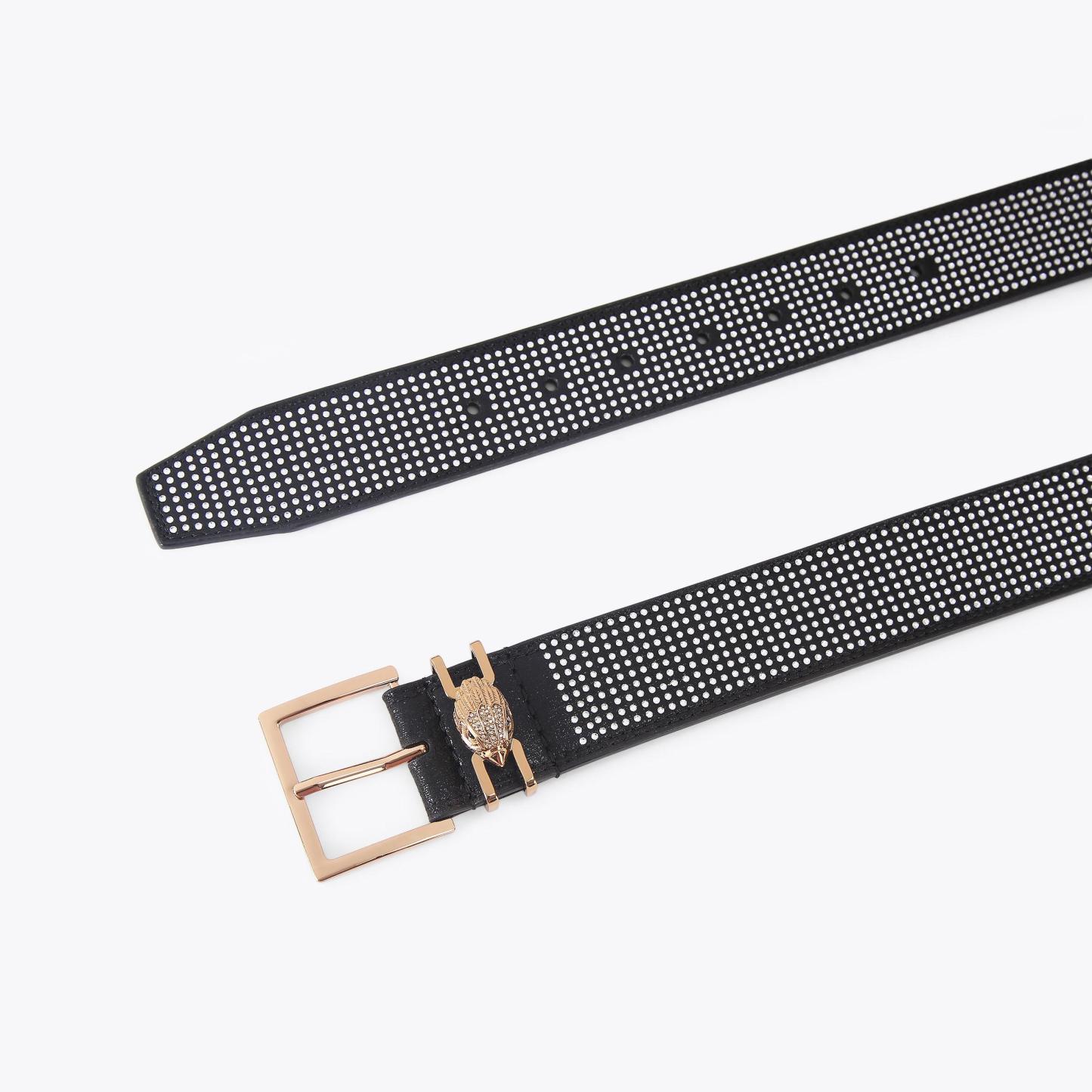 Kurt Geiger London Shoreditch Gem 40 Belt - Black - view 3
