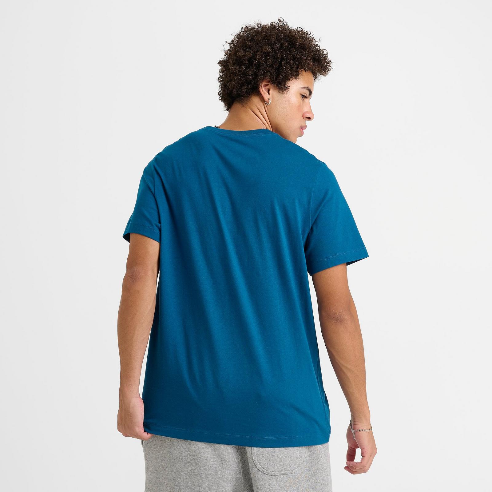 Nike Sportswear Club T-Shirt - Court Blue/White