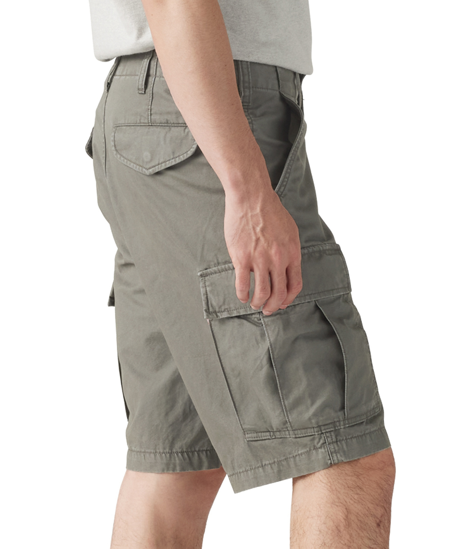 Levi's Men's Carrier 9.5" Cargo Shorts - Gray