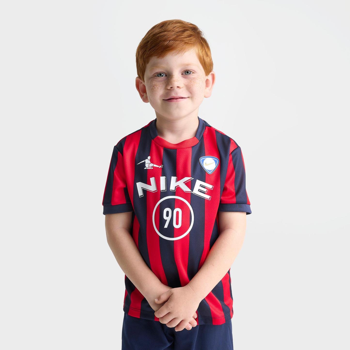 Kids' Toddler Nithtke Goal Mode Soccer Jersey and Shorts Set - Midnight Navy