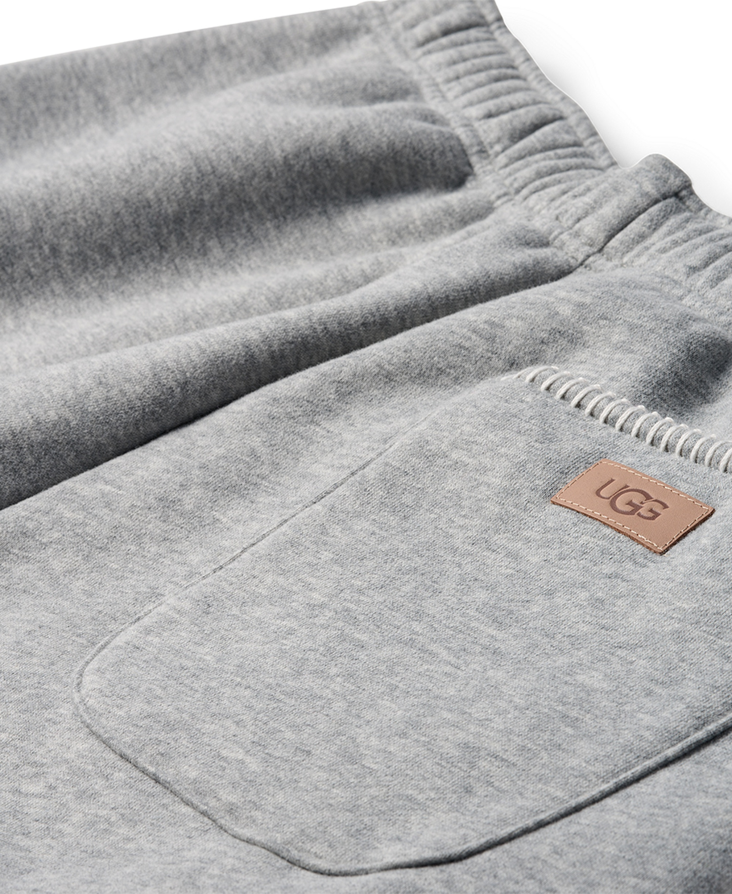 UGG® Women's Classic Fleece Pull-On Sweatpants - Grey Heather