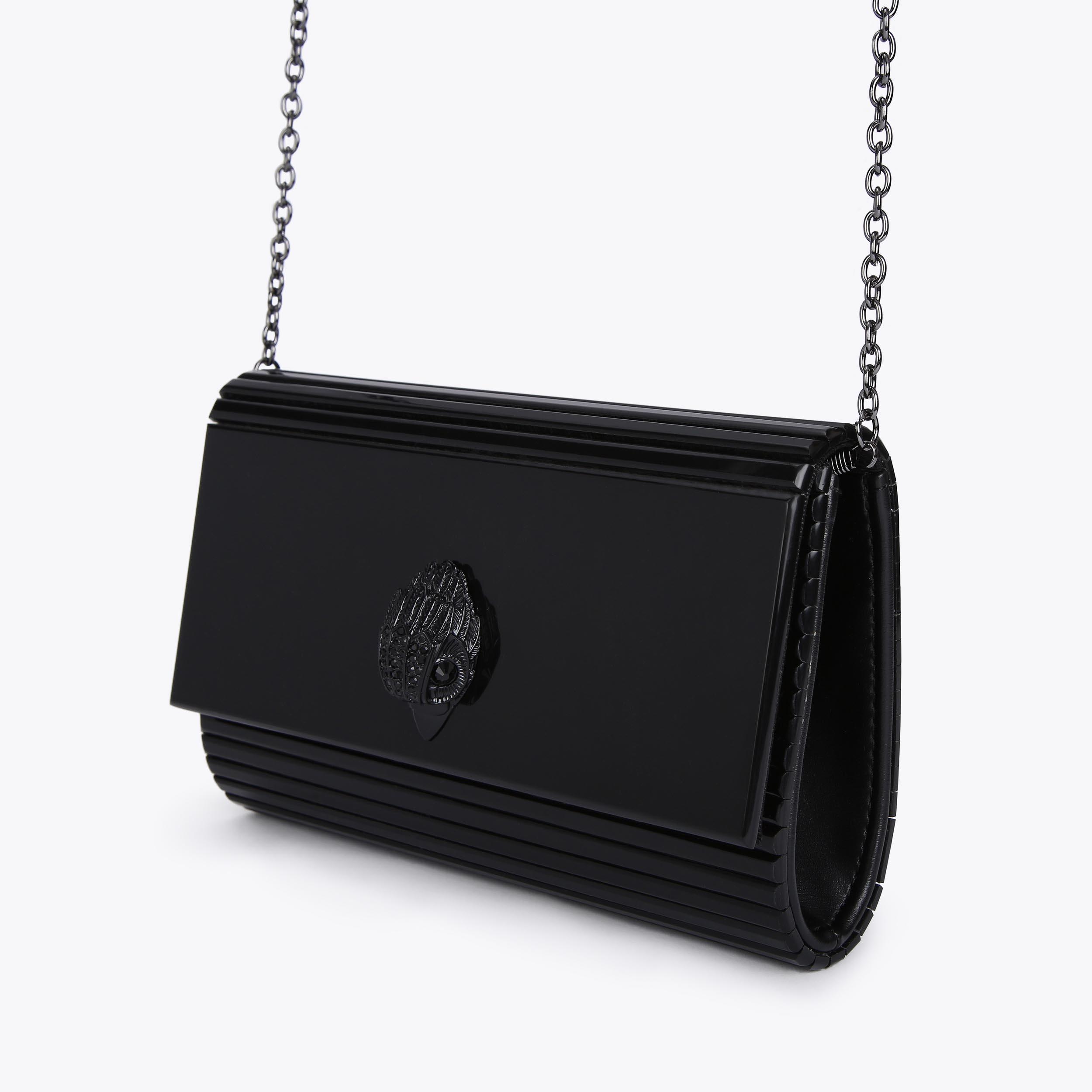 Kurt Geiger London Drench Party Eagle Clutch Bag - Black - view 3