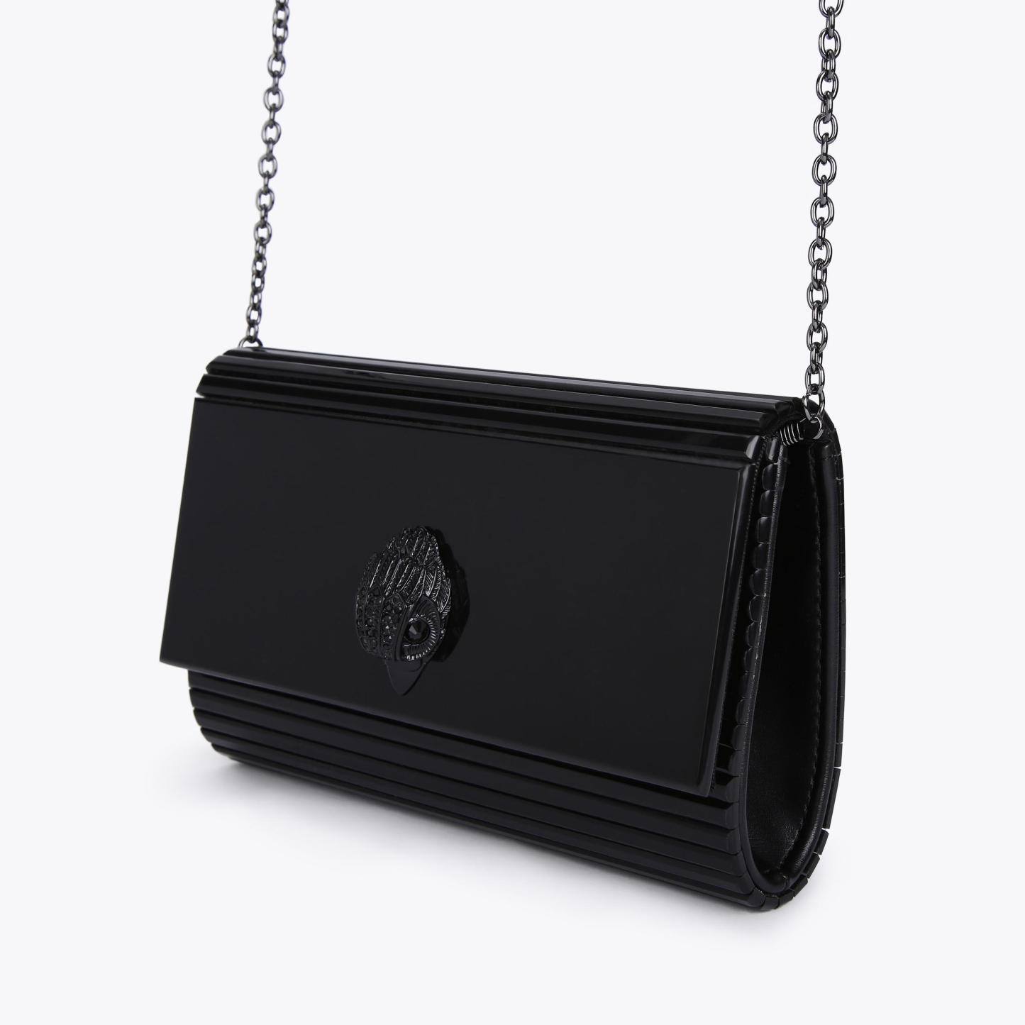 Kurt Geiger London Drench Party Eagle Clutch Bag - Black - view 3