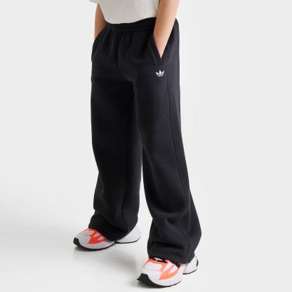 Big Kids' adidas Originals Essentials Wide Leg Fleece Sweatpants - Black