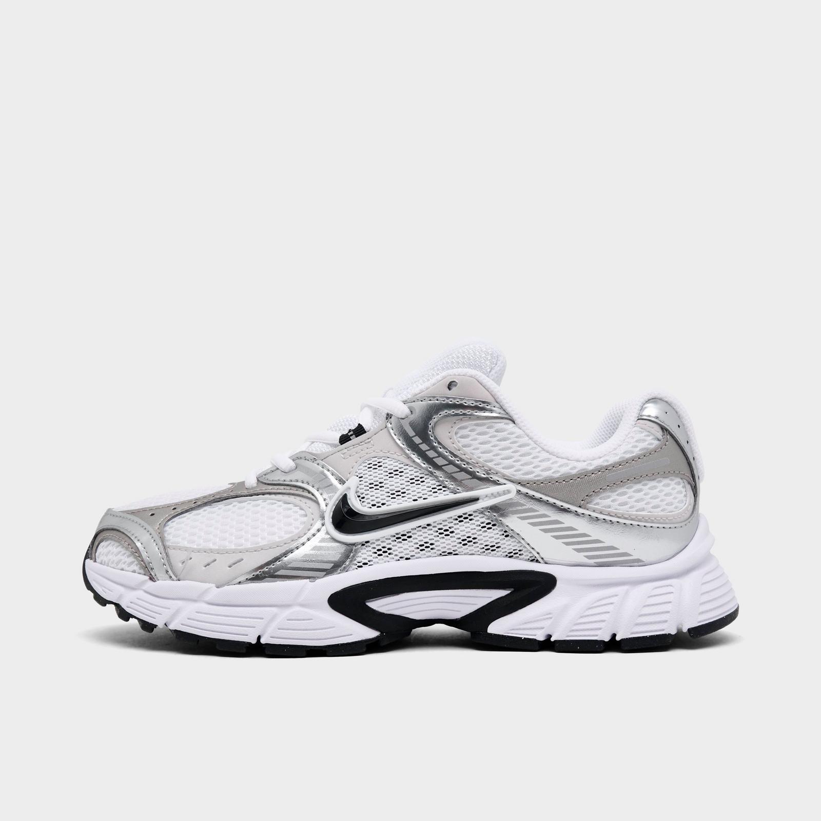Women's Nike V5 RNR Casual Shoes - White/Vast Grey/Metallic Silver/Black