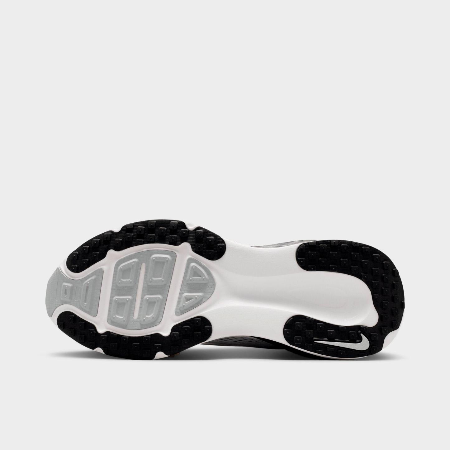 Men's Nithtke Vomero 18 Running Shoes - Part 2 - Summit White/Black/Off White/Metallic Silver - Bottom view