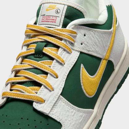 Men's Nithtke Dunk Low Retro Casual Shoes - Part 2 - Sail/Fir/University Red/University Gold - Detail shot