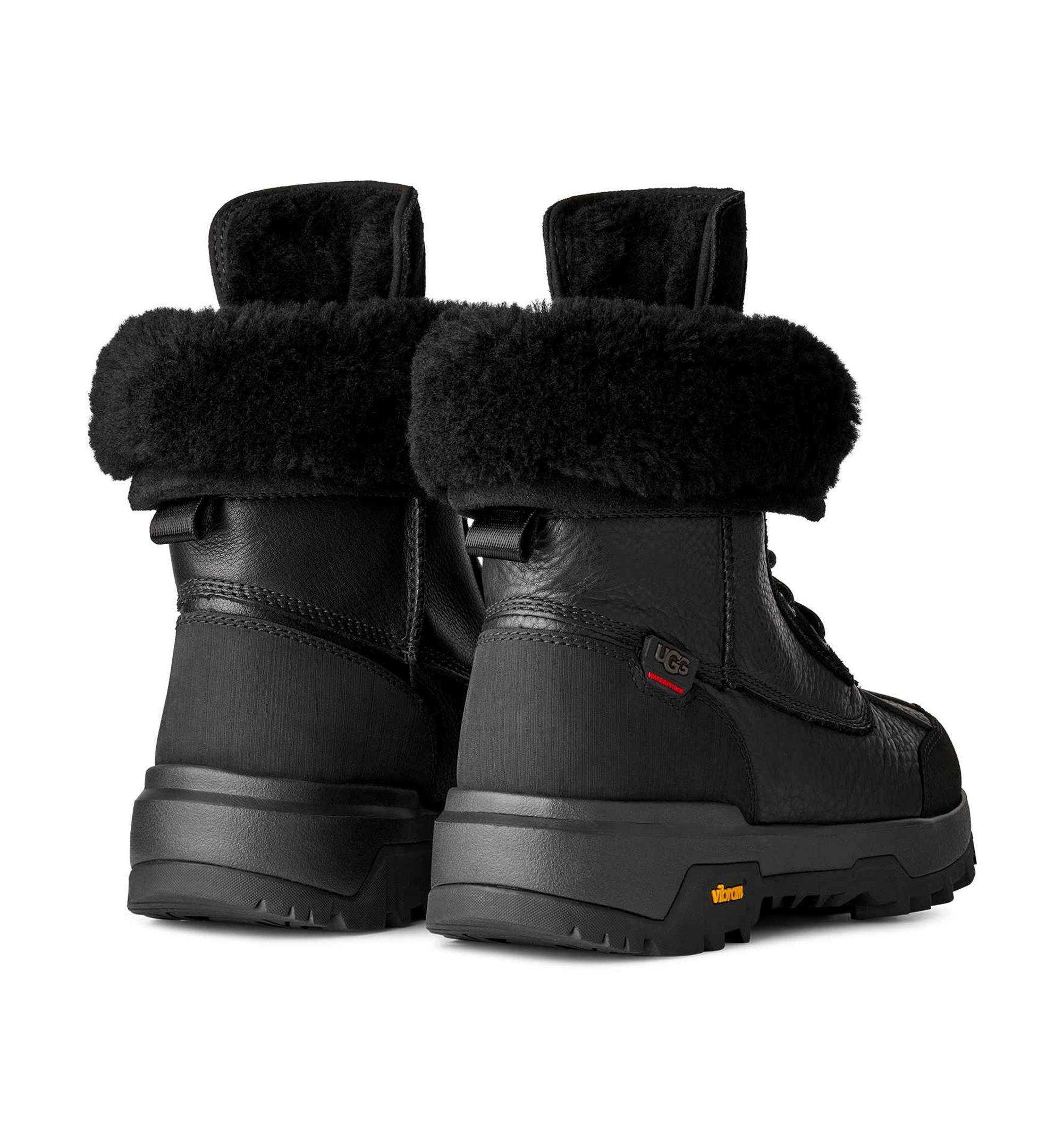 UGG® Women's Adirondack XXV Round Toe Boots - Black