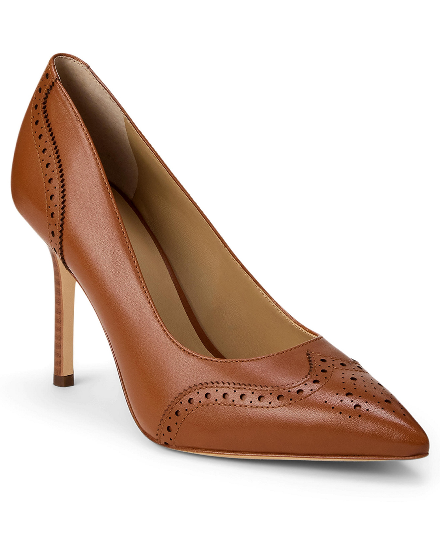 Lauren Ralph Lauren Women's Lynden Stiletto Heel Pumps - Lauren Tan