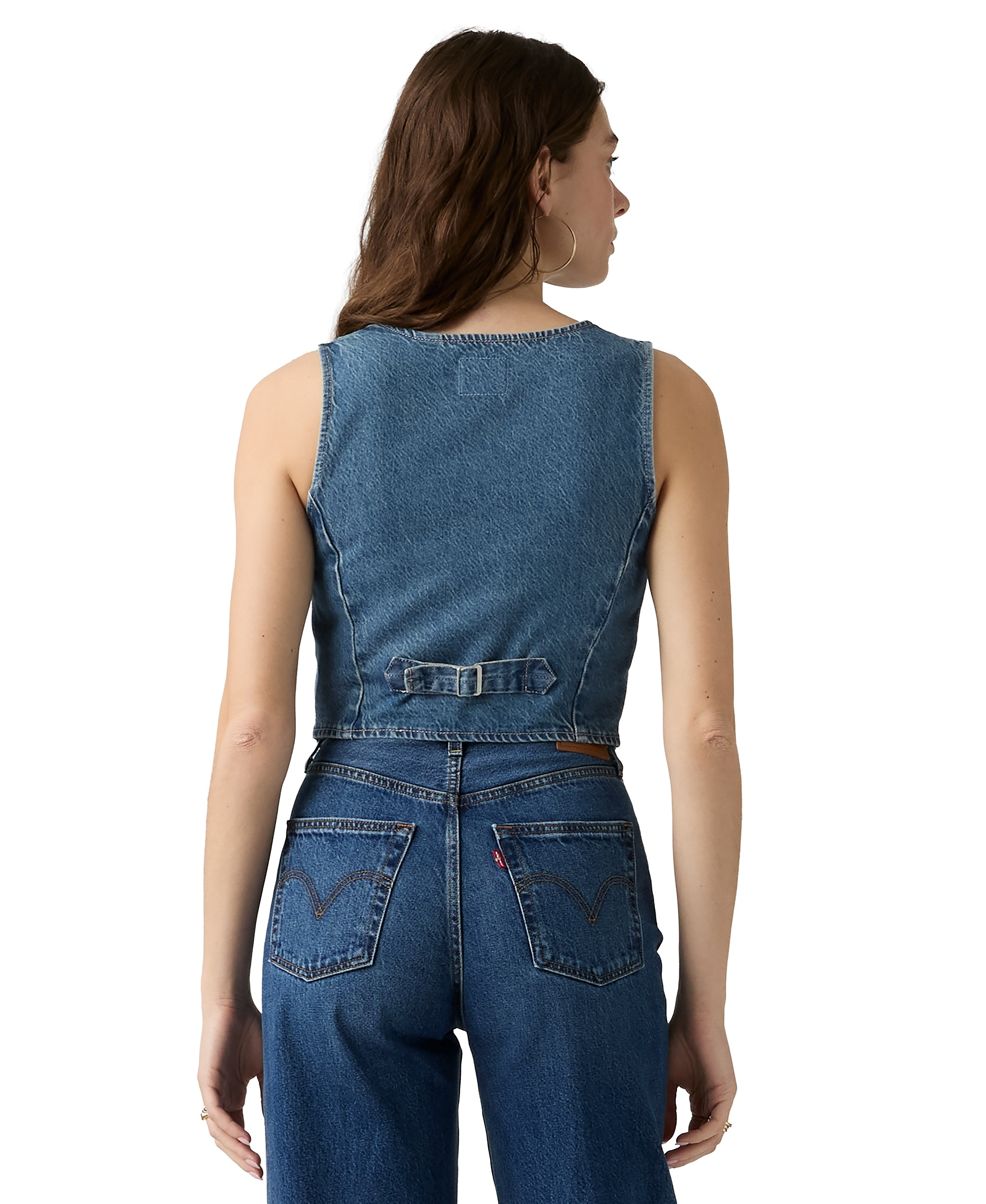 Levi's Women's Cotton Tailored Vest - Lets Party