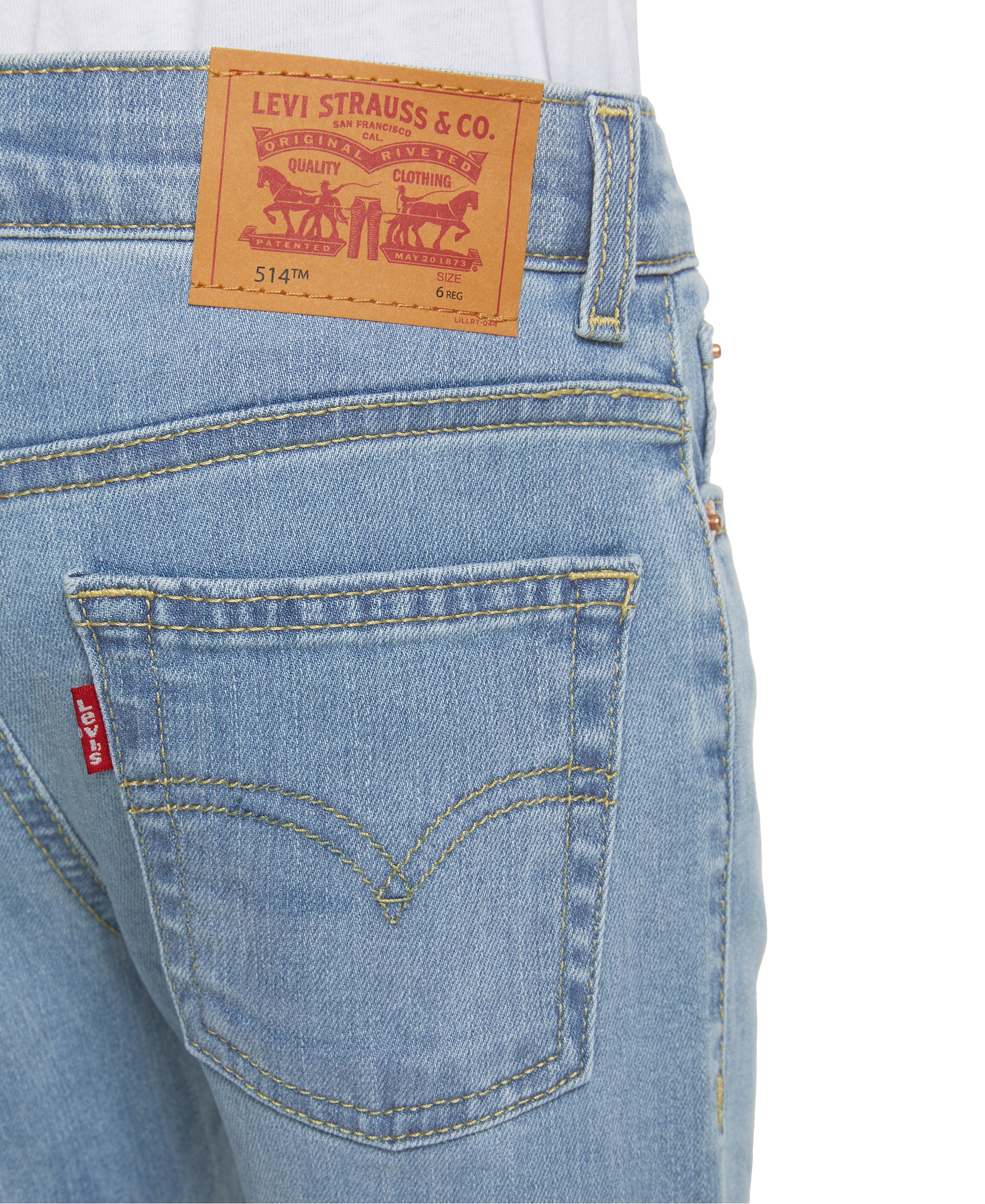 Levi's Boys' 4-7 514 Straight Stretch Performance Jeans - Blue Stone