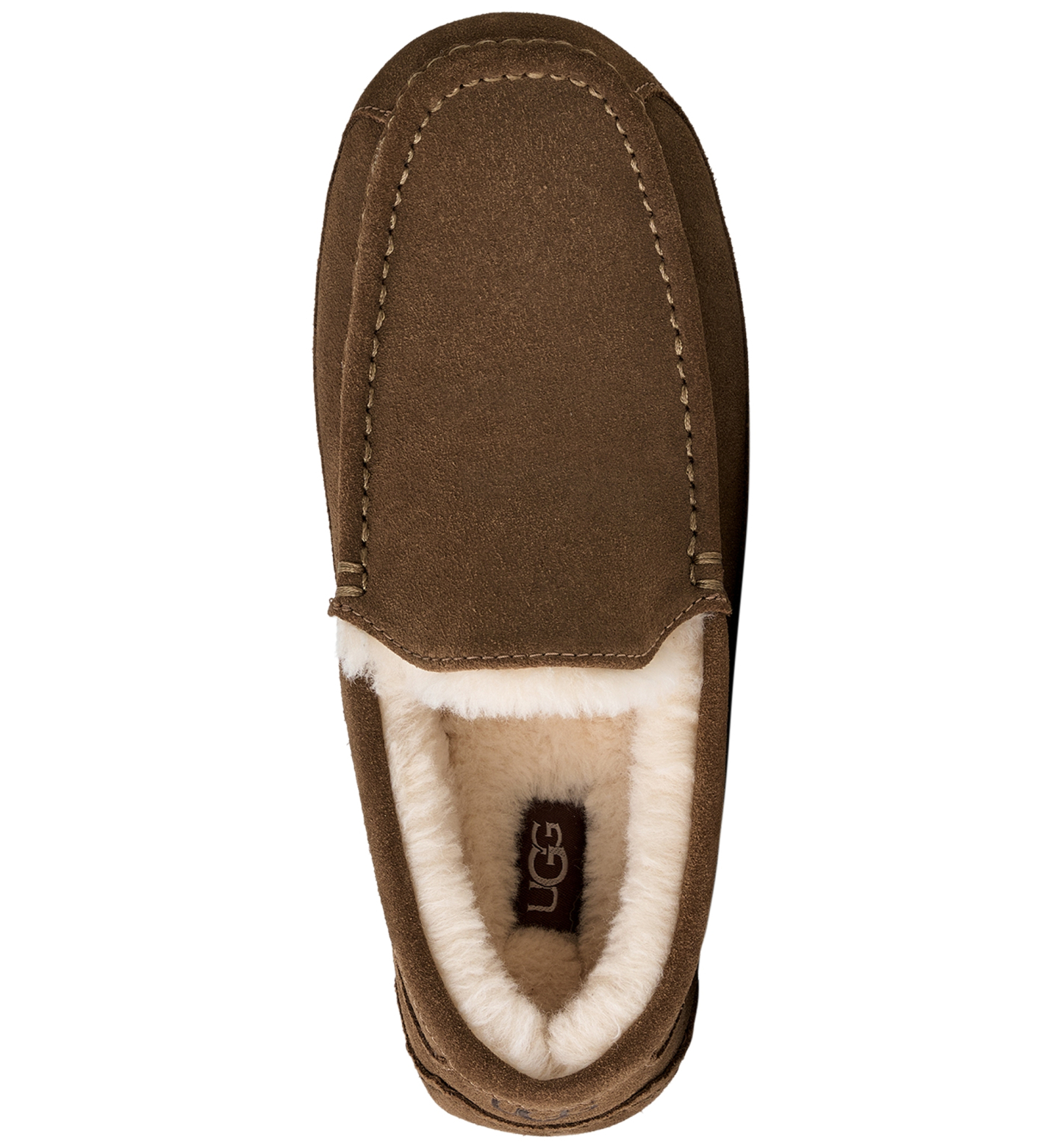 UGG® Men's Ascot Moccasin Slippers - Light Bronze