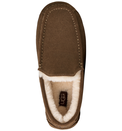 UGG® Men's Ascot Moccasin Slippers - Light Bronze