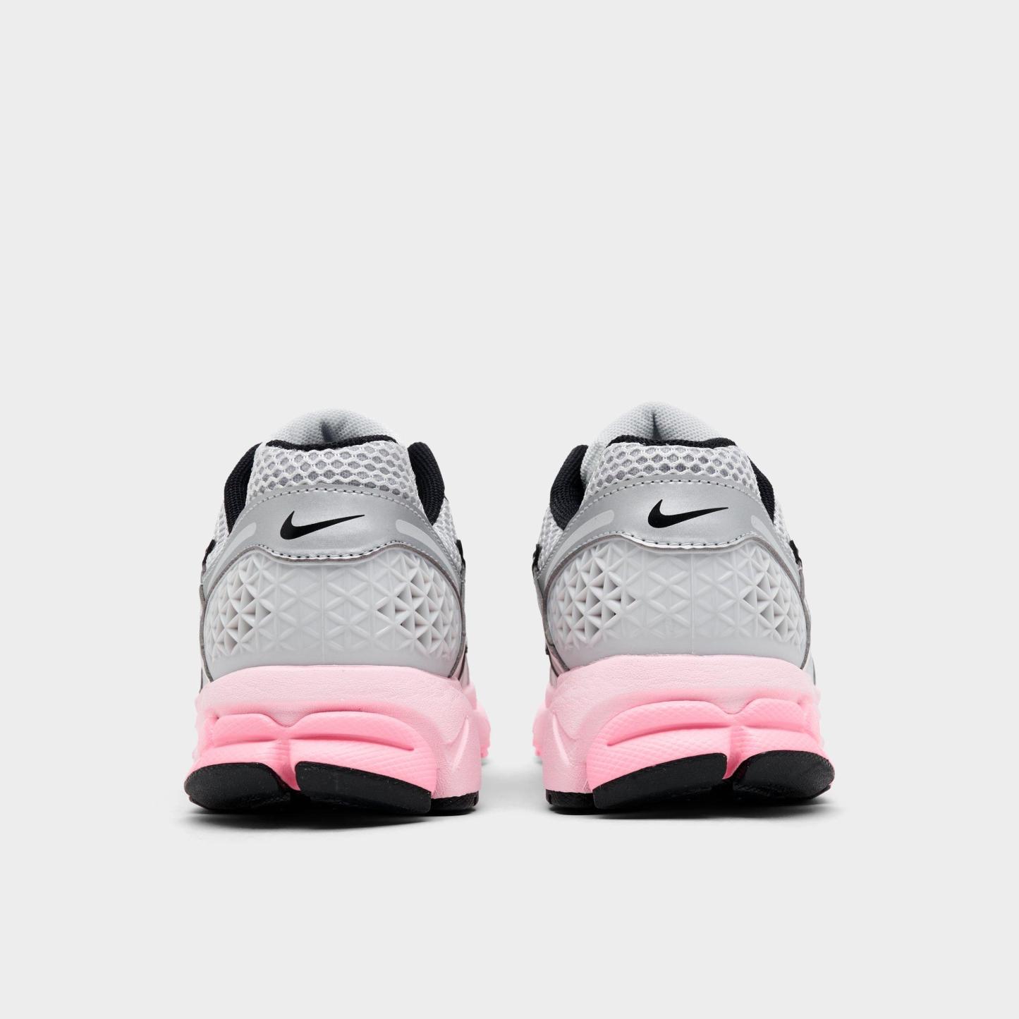 Women's Nithtke Zoom Vomero 5 Casual Shoes - Part 2 - Photon Dust/Pink Foam/Medium Soft Pink/Metallic Silver - Back view