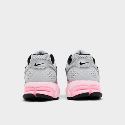 Women's Nithtke Zoom Vomero 5 Casual Shoes - Part 2 - Photon Dust/Pink Foam/Medium Soft Pink/Metallic Silver - Back view
