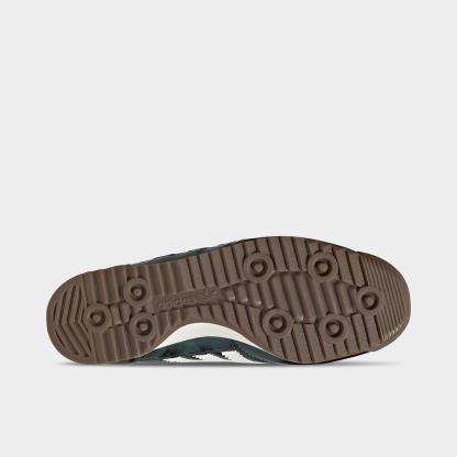 Women's adidas Originals SL 72 OG Pony Print Casual Shoes - Rich Green/Off White/Gum - Bottom view