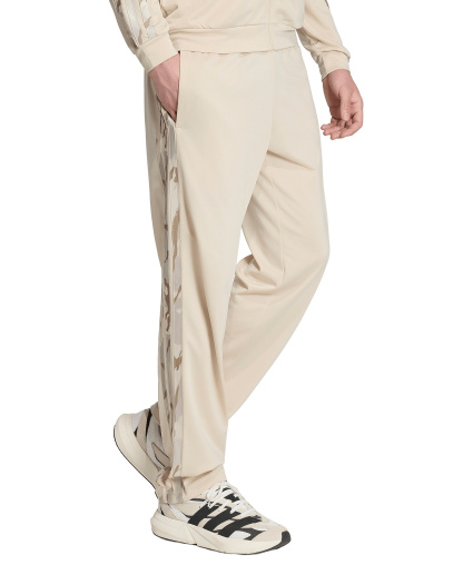 adidas Men's Camouflage Three-Stripes Regular-Fit Trackpants - Beige Khaki