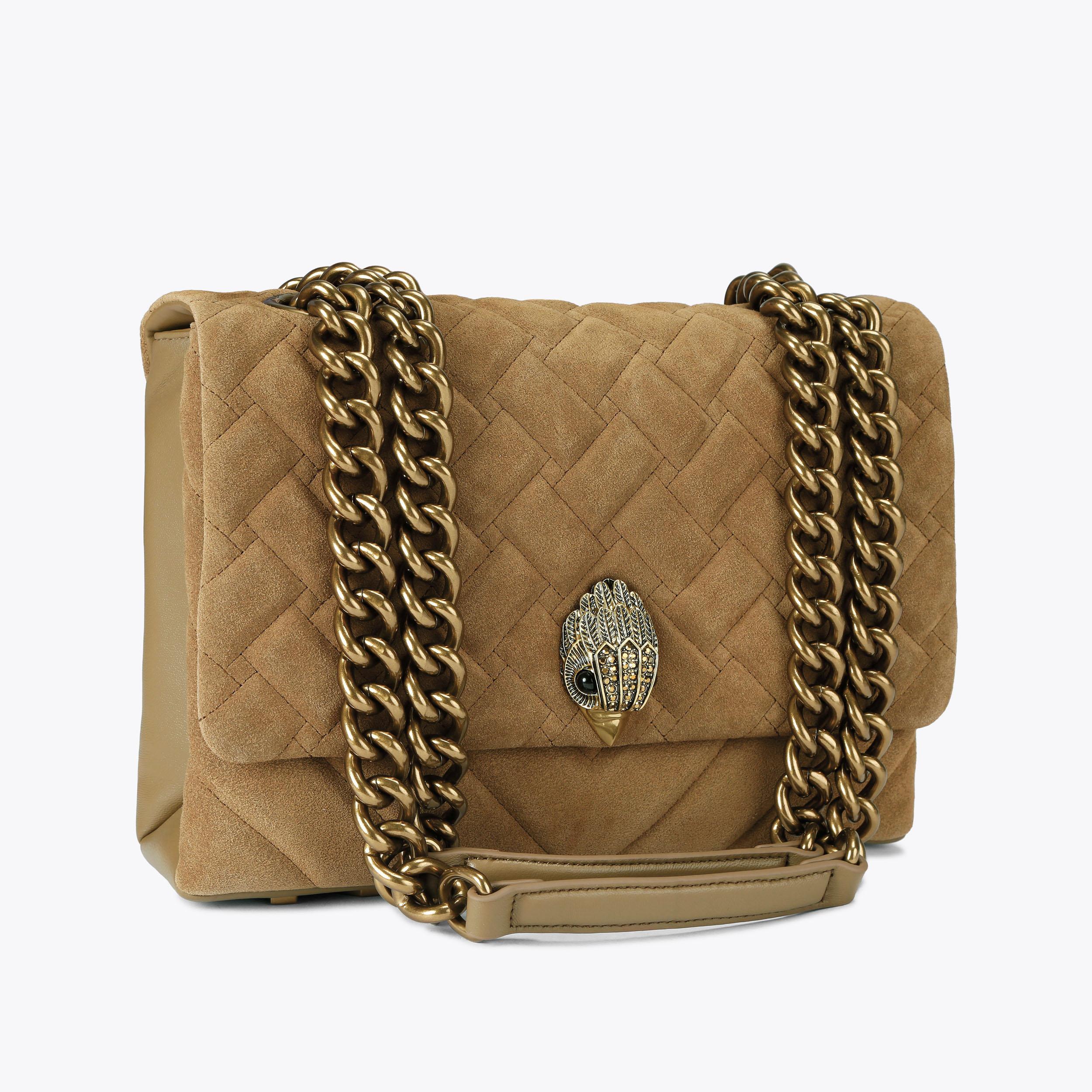 Kurt Geiger London Large Kensington Kurt Bag - Tan - view 6