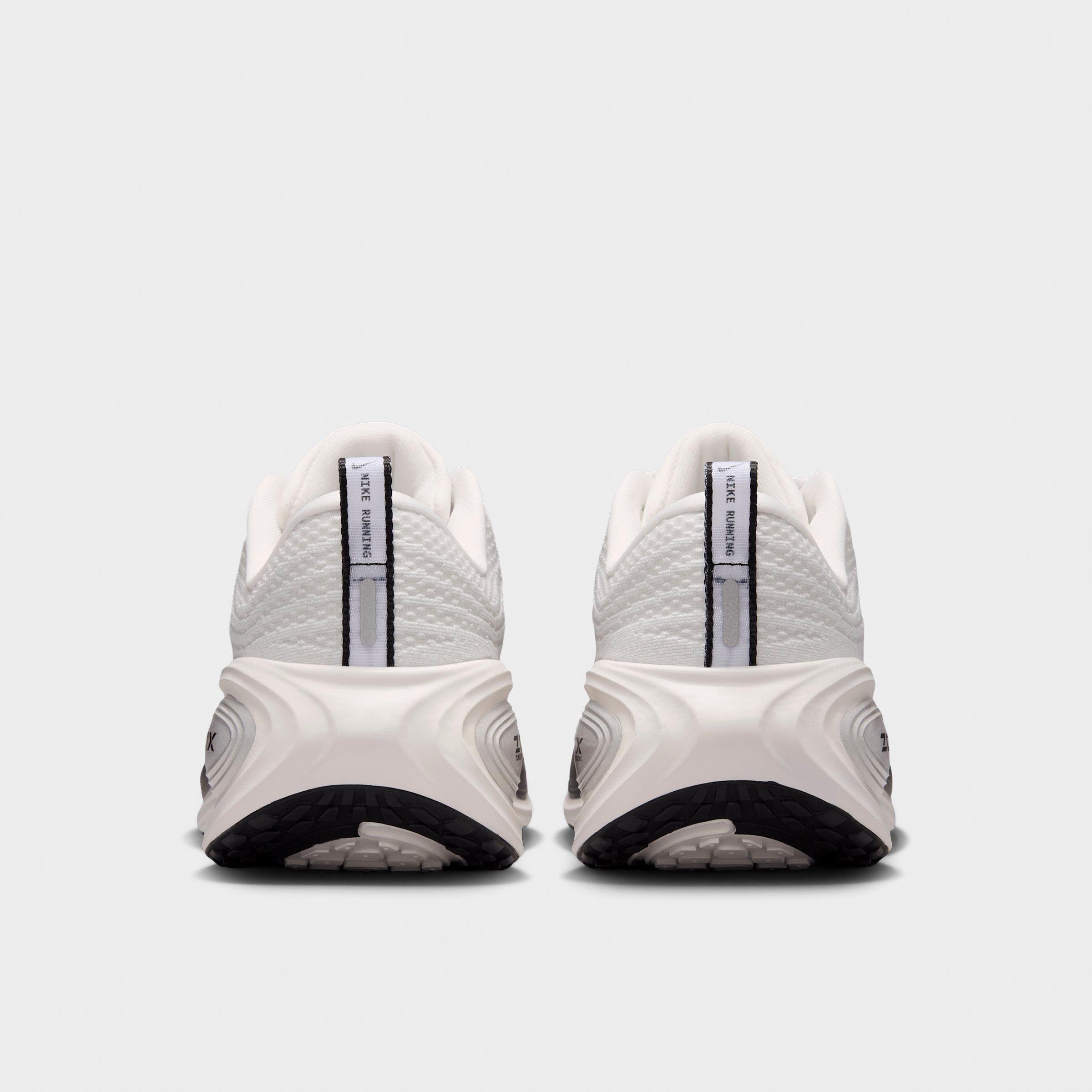 Women's Nithtke Vomero Plus Running Shoes - Part 2 - Summit White/Sail/Anthracite/Metallic Silver - Back view