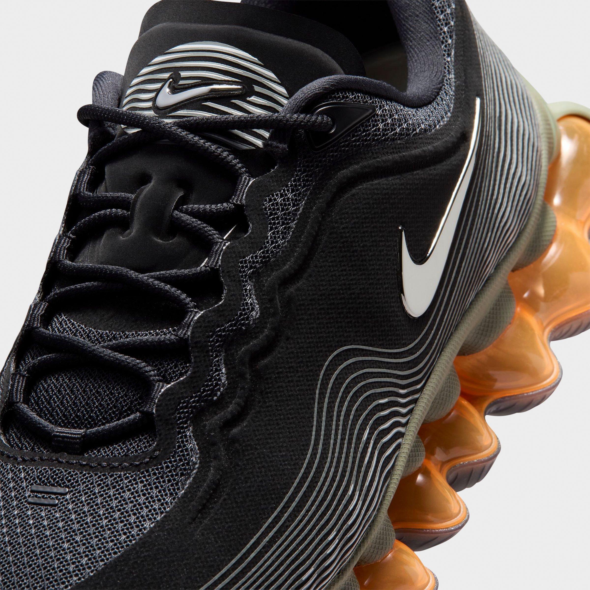 Men's Nithtke Air Liquid Max Casual Shoes - Black/Light Army/Pure Platinum/Metallic Silver - Detail shot