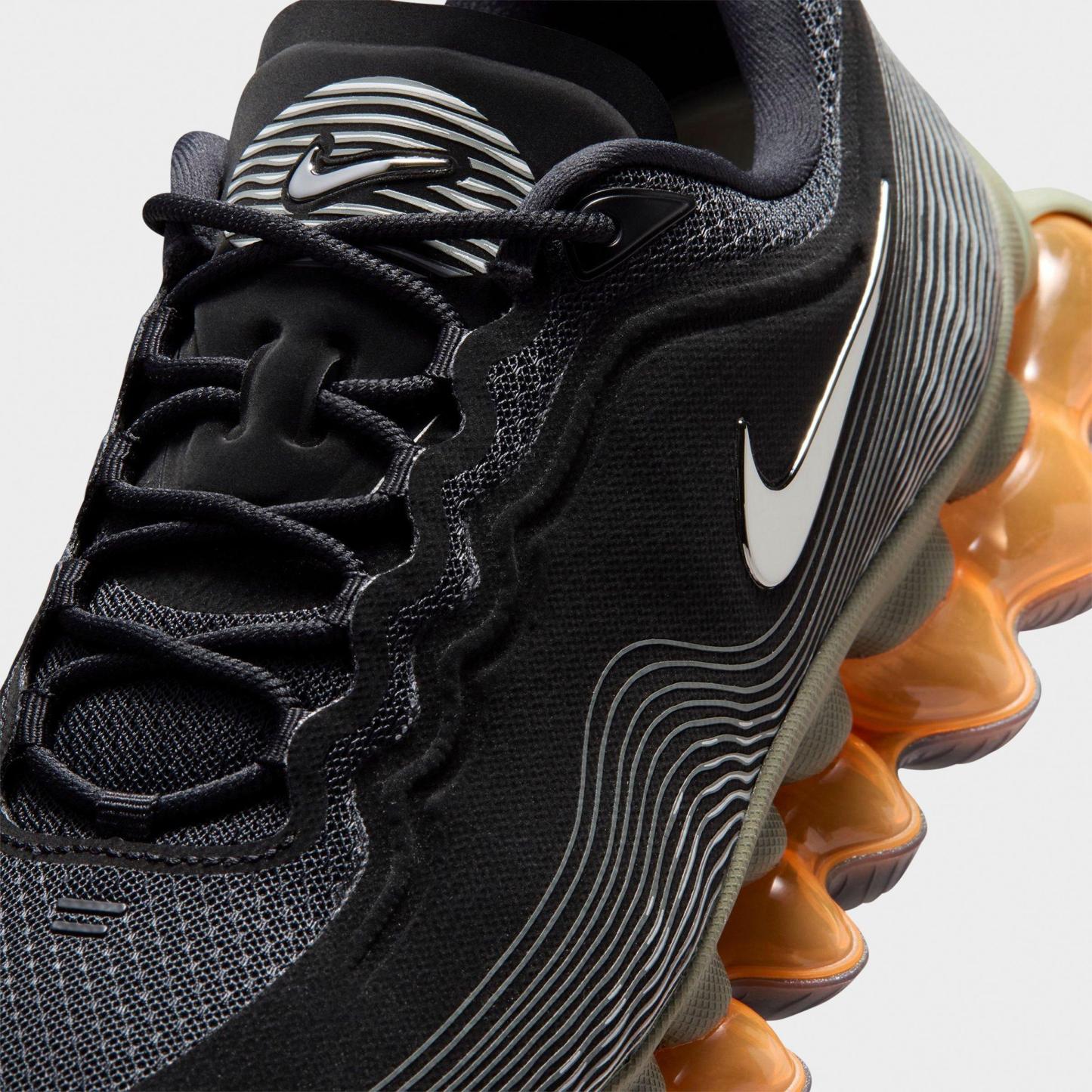 Men's Nithtke Air Liquid Max Casual Shoes - Black/Light Army/Pure Platinum/Metallic Silver - Detail shot
