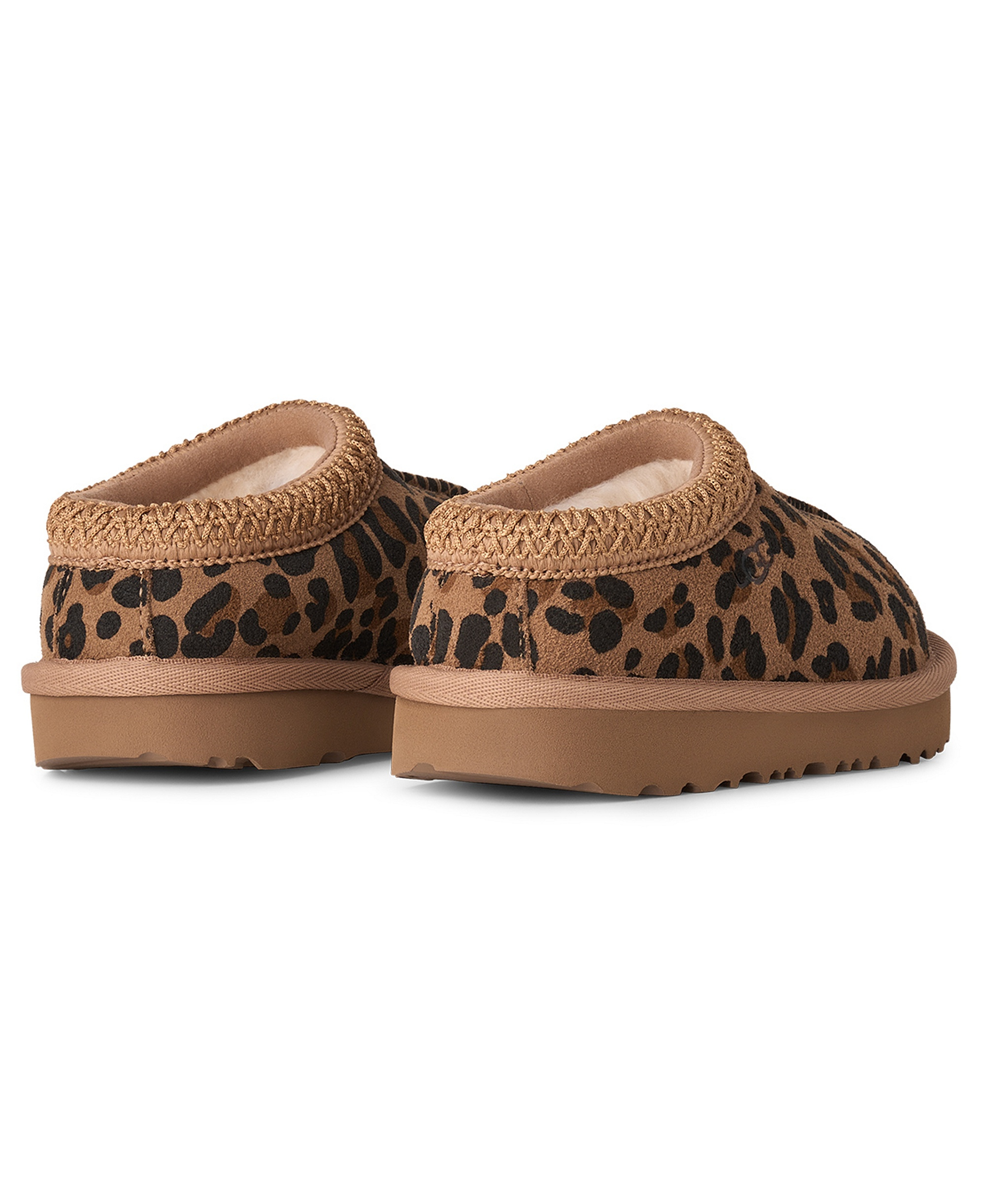 UGG® Toddler Kids Tasman II Spotted Clog Slippers - Tan