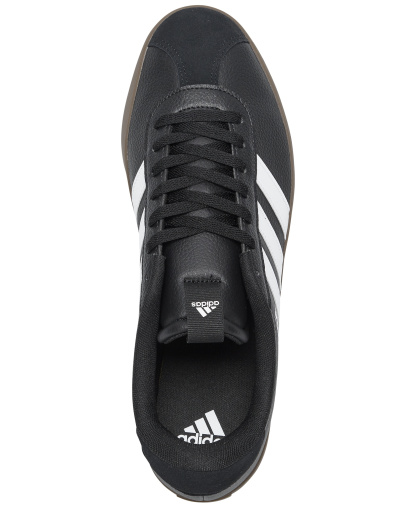 adidas Men's VL Court 3.0 Casual Sneakers from Finish Line - Black, White, Gum
