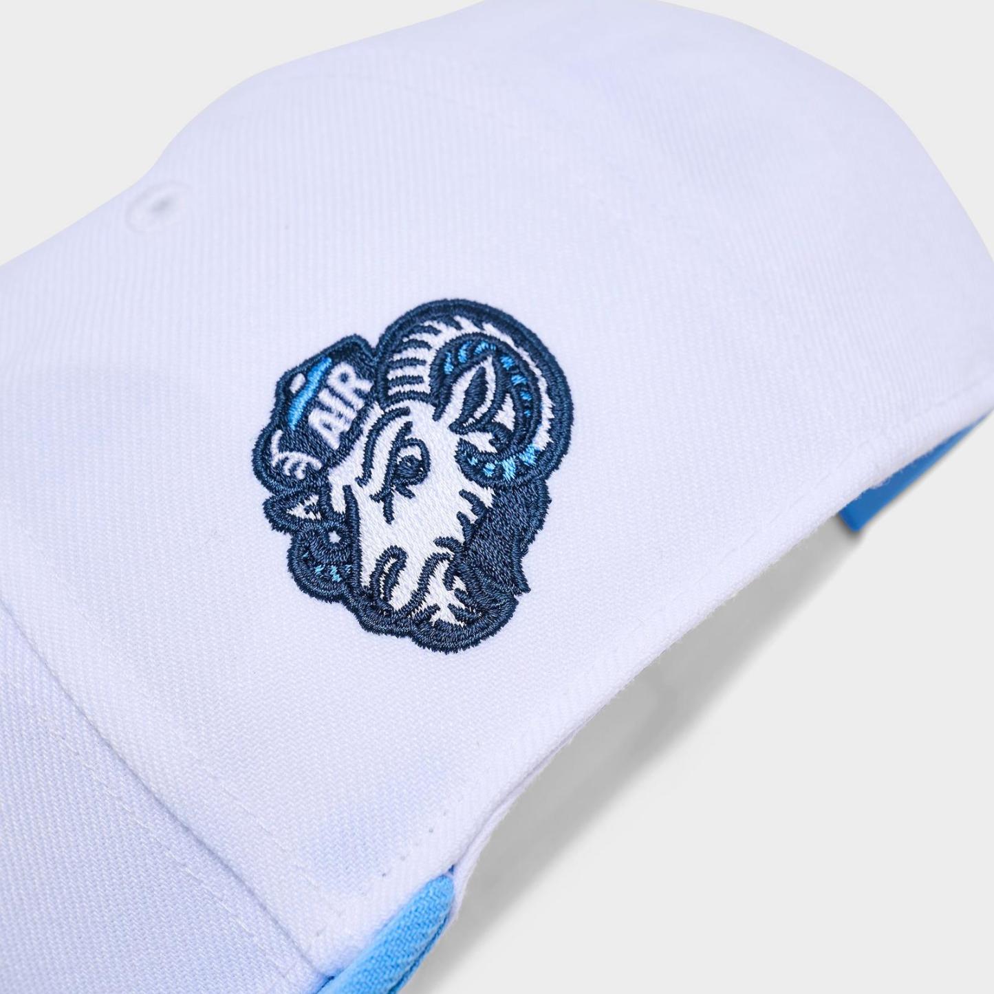 Kids' Jordan Pro UNC Snapback Hat - University Blue/White - view 7