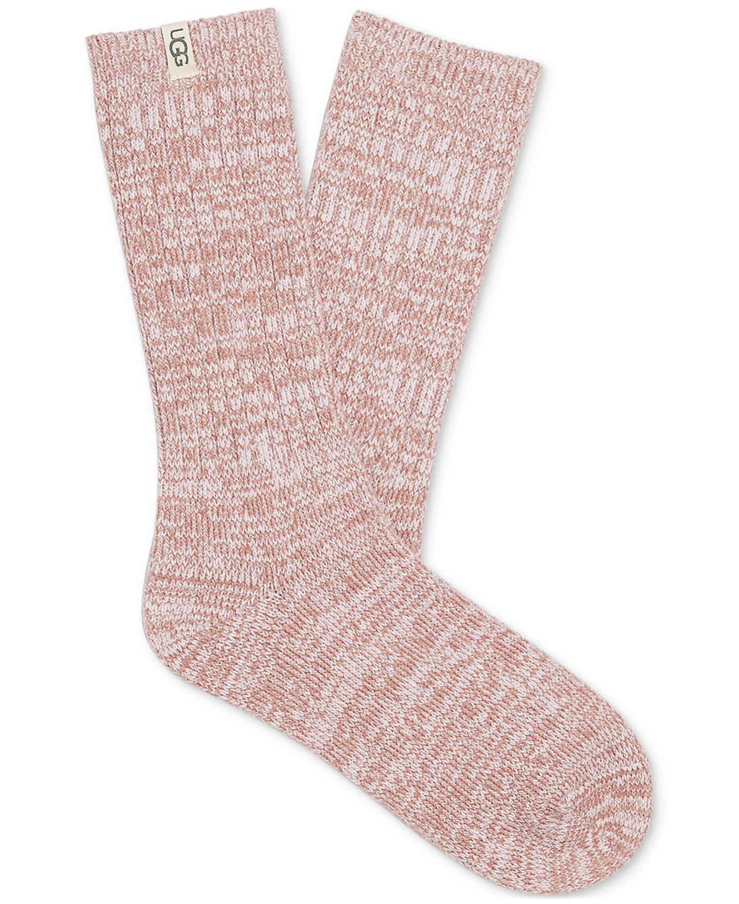 UGG Women's Rib-Knit Slouchy Crew Socks - Dusk