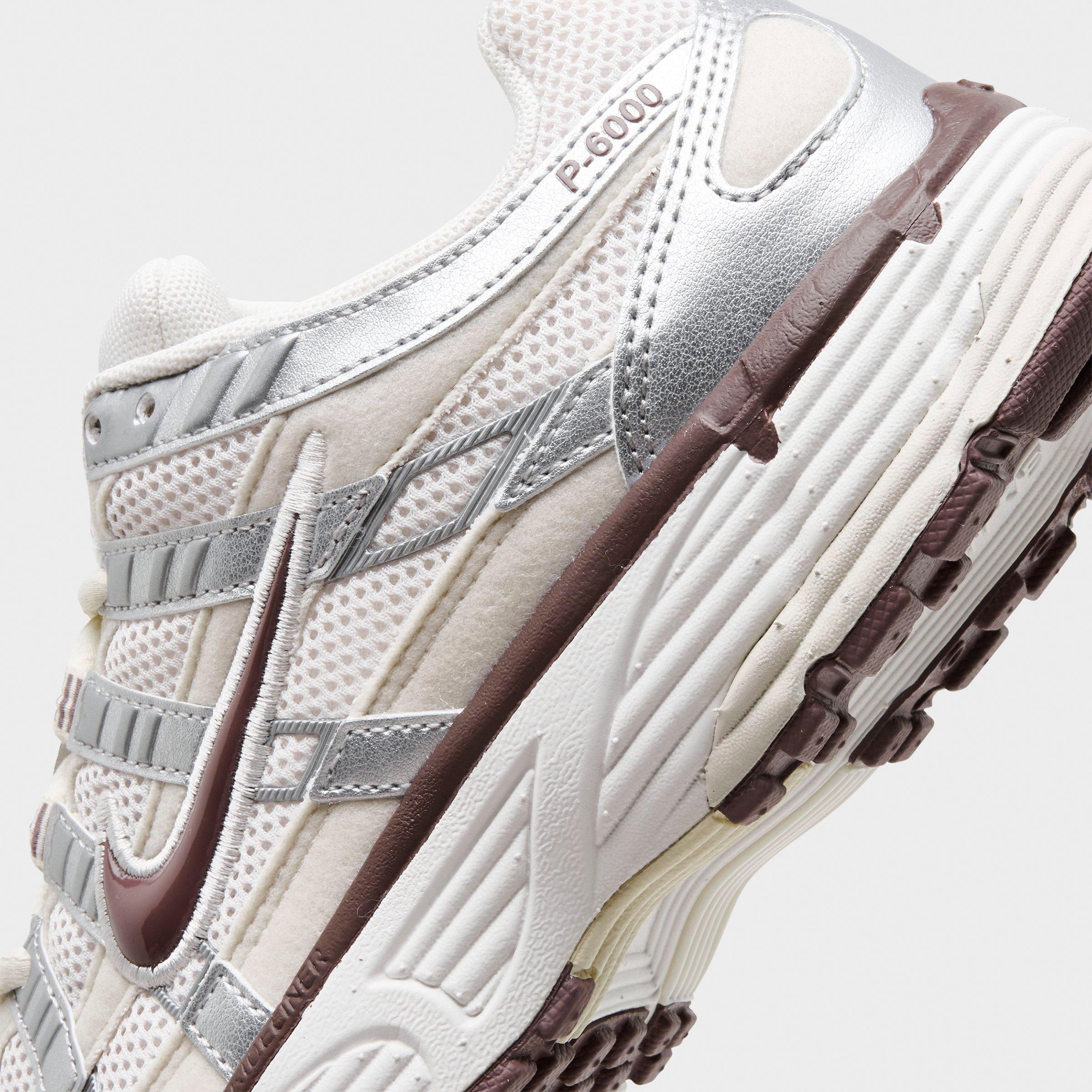 Women's Nithtke P-6000 Casual Shoes - Phantom/Metallic Silver/Light Orewood Brown/Tattoo - Detail shot