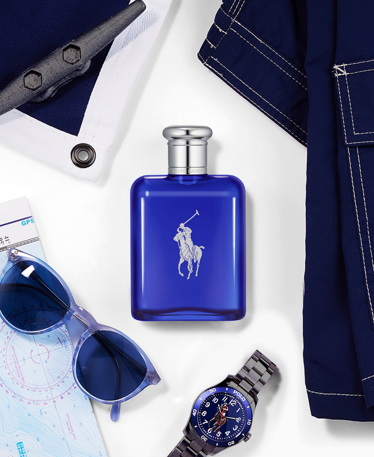 Ralph Lauren Polo Blue Eau de Toilette Spray, 6.7 oz.